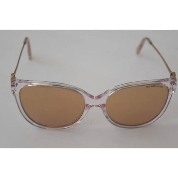 Michael Kors Marrakesh Clear RG Mirrored Sunglasses MK6006 3014R1 57-16-140 - Picture 5 of 16